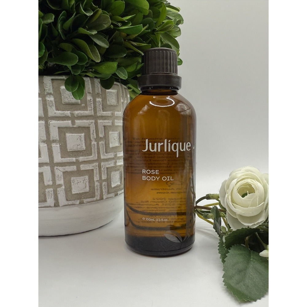 Jurlique Rose Body Oil‎ Moisturize and Balance Lightweight Organic 3.3oz 100mL